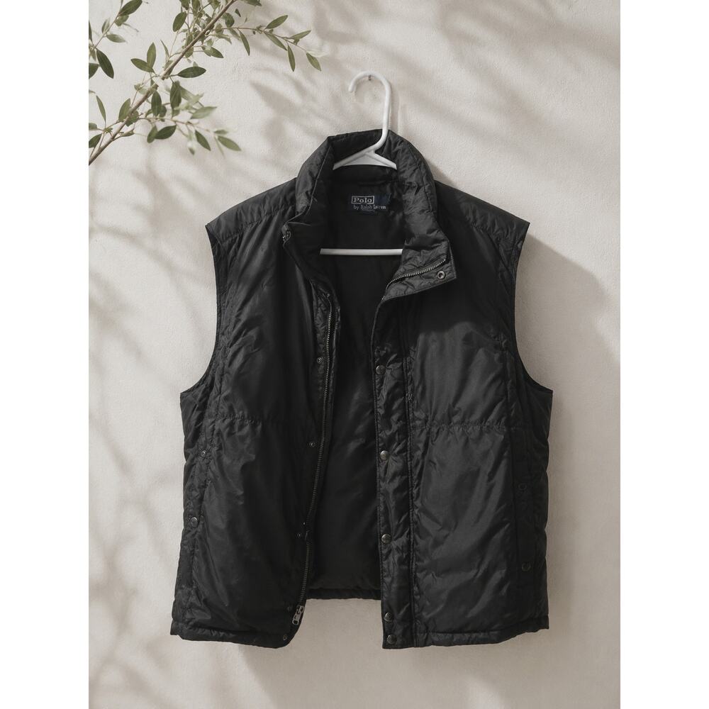 Polo Ralph Lauren Black Puffer Vest Women’s Large